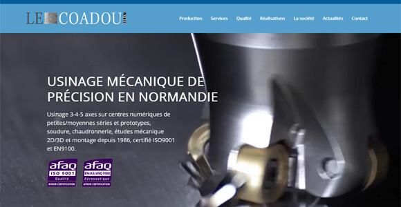 site internet industriel - Lecoadou