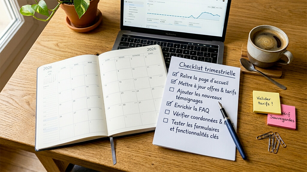 Checklist trimestrielle indispensable pour ne pas perdre de prospects