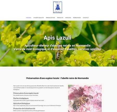 création site internet Apis Lazuli près Evreux