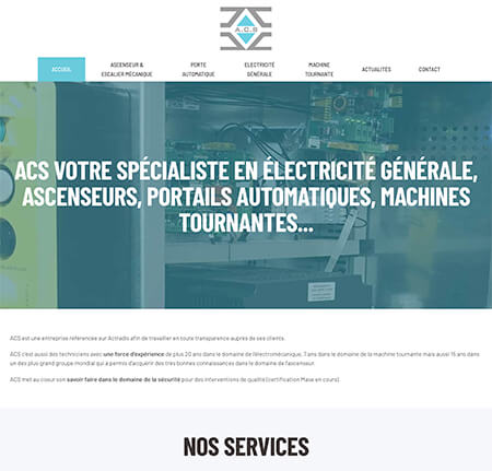 création site internet ACS près Evreux