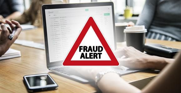 Mail frauduleux phishing renouvellement nom de domaine