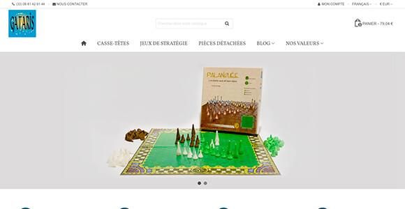site e-commerce artisanat - Gataris